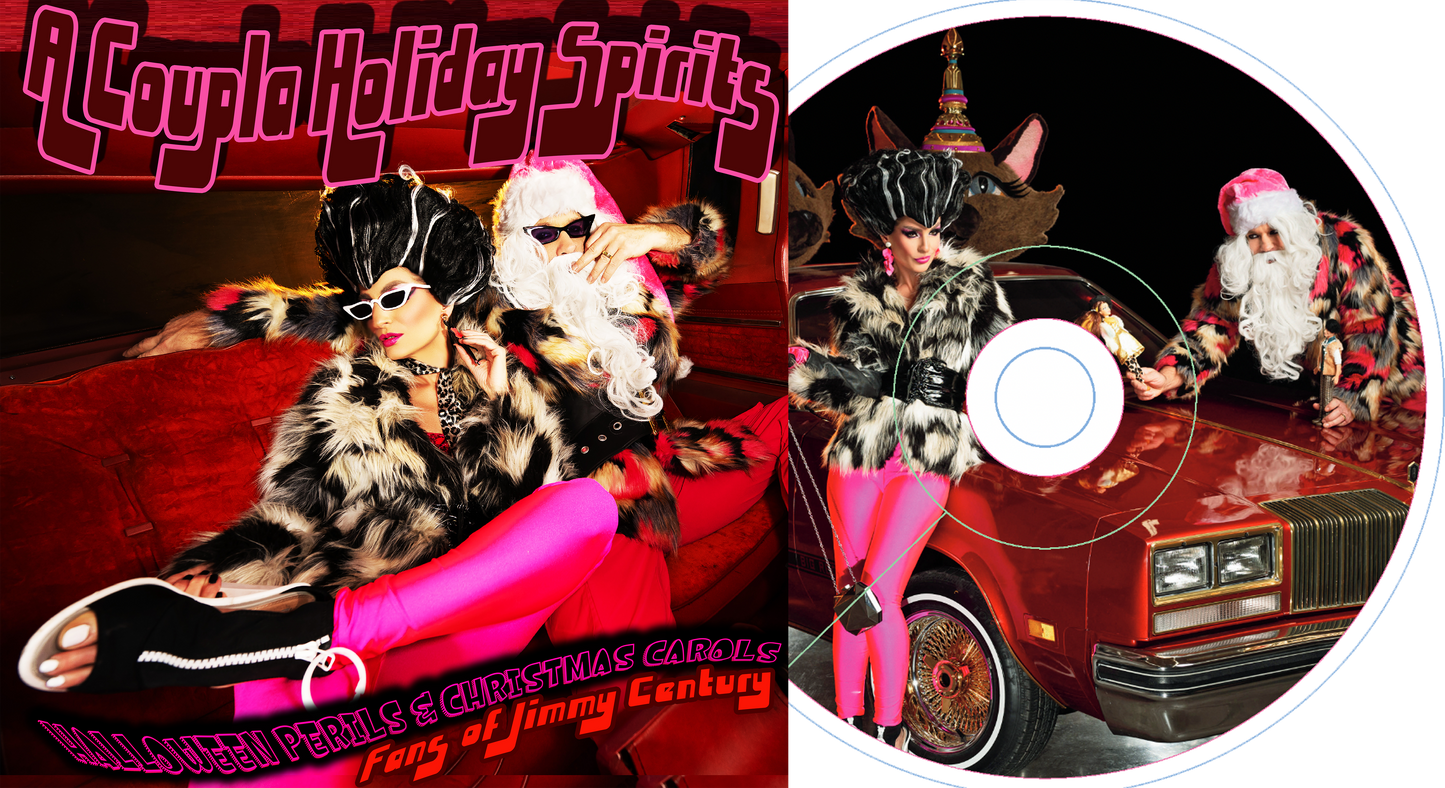 (Signed CD) A Coupla Holiday Spirits (Halloween Perils and Christmas Carols) 2024 Remaster by Fans of Jimmy Century